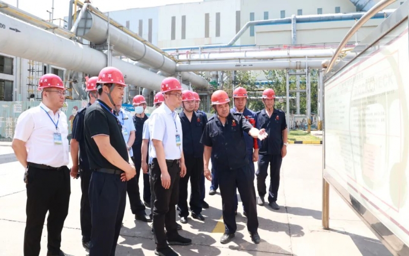 津南区委常委、常务副区长杨阳深刻918博天堂钢铁集团查抄领导安全工作